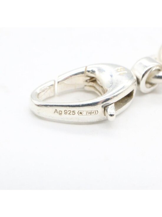 Gucci Gucci Interlocking Sterling Silver Bracelet 16-18cm  Gucci Bracelet Interlocking Chain 18 cm 925 Sterling Silver